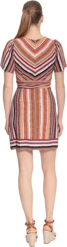 Vista 3 de London Times Women's Short Sleeve Sheath Dress