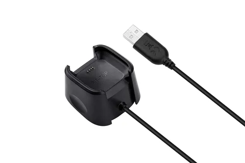 Vista 7 de Paquete de 2 bases de carga compatibles con cargador Fitbit Versa/Lite/SE, (no para Versa 2), soporte de cable para reloj inteligente