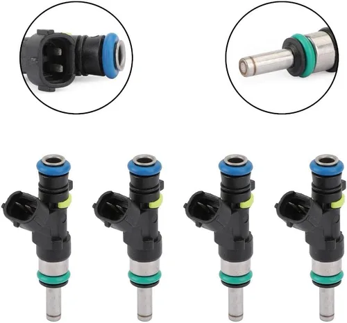 Vista 2 de 4 inyectores de combustible aptos para Mitsubishi Lancer 2015-2017, Outlander/Outlander Sport 2014-2019, Outlander PHEV 2018-2019, boquilla