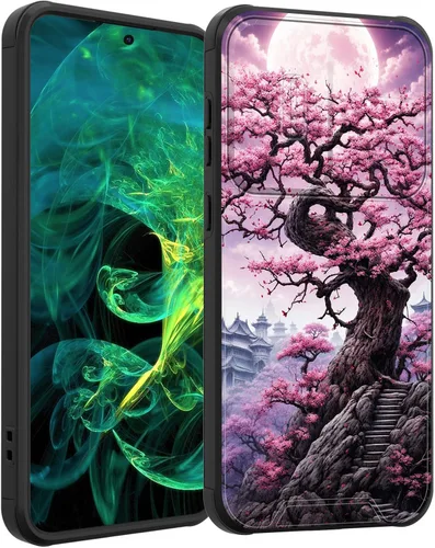 Vista 90 de Funda para Galaxy A16 5G con cubierta para cámara deslizante, resistente de doble capa, híbrida, a prueba de golpes, funda protectora resistente