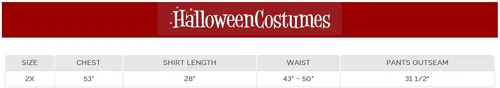Vista 2 de Adult Stealth Shinobi Ninja Plus Size Costume