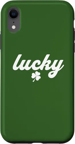 Vista 8 de Funda para iPhone 15 Lucky Clover Día de San Patricio