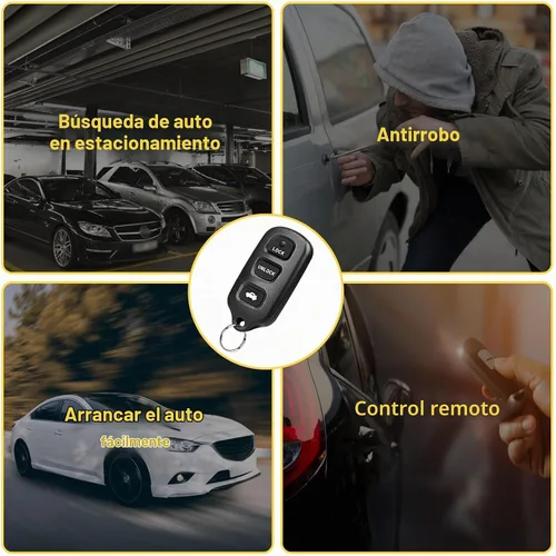 Vista 4 de OGATOO Llavero de Repuesto Compatible con Camry 2002 2003 2004 2005 2006/ Solara 2002 2003 Control Remoto de Entrada sin Llave (GQ43VT14T)