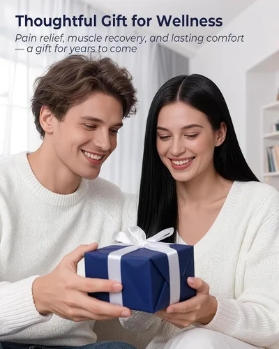 Vista 9 de KingPavonini Unidad TENS inalámbrica estimulador muscular para terapia de alivio del dolor, 2 unidades de máquina TENS de doble canal, 30