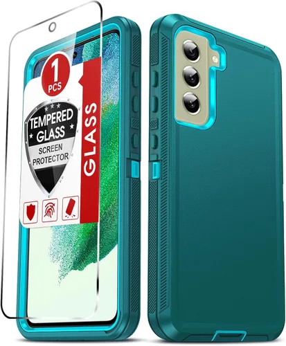 Vista 21 de LeYi Funda compatible con Galaxy S8: no compatible con S8 Plus: cubierta exterior de goma 3 en 1 de cuerpo completo a prueba de golpes, resistente