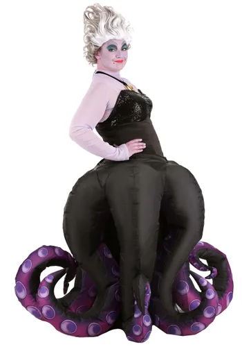 Vista 5 de Disfraz Prestige Ursula de La Sirenita para Mujer Talla Plus Multicolor