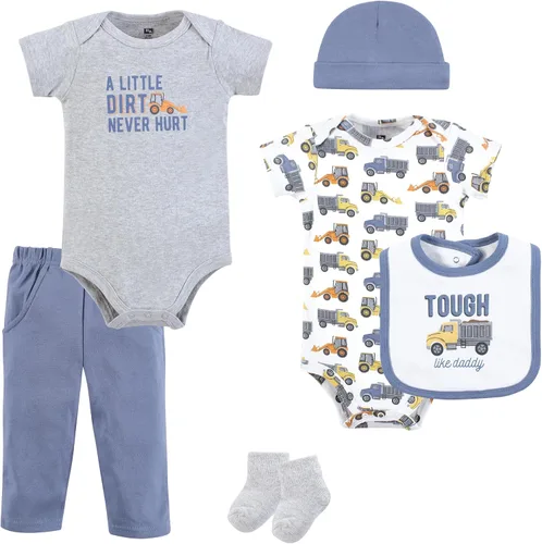 Vista 13 de Hudson Baby Juego de canastilla de algodón unisex para bebé Arcos de ballet Bunny