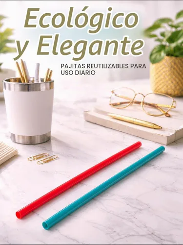 Vista 8 de 12 popotes de silicona ecológicos con 2 cepillos de limpieza, popotes de silicona reutilizables, para vasos de 30 onzas y 20 onzas, Yeti, Ozark