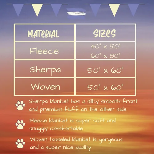 Vista 5 de Sunset Shih Tzu Dog Blanket - Lightweight Super Soft Cozy and Durable Bed Blanket - Animal Theme Fuzzy Luxury Soft Blanket for Sofa Bed Couch