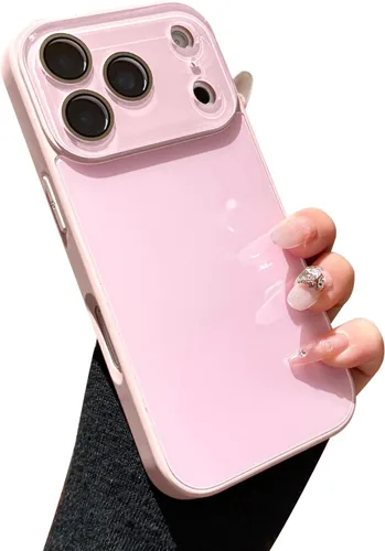Vista 13 de Funda de cristal templado simple para iPhone 17 Pro Max, color negro