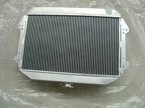 Vista 2 de 3ROW Radiador de aluminio para Datsun 240Z 260Z L24 L26 1970 1971 1972 1973 1974 1975 AT 70 71 72 73 74 75 Reemplazo automático compatible