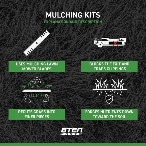 Vista 3 de 8TEN Kit de mantillo para mantillo John Deere BUC11529 de 42 A