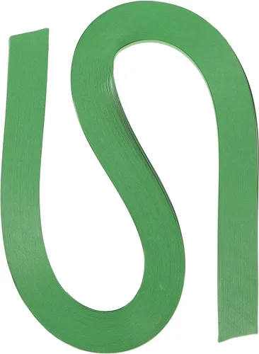 Vista 46 de PATIKIL Tiras de papel de origami, 120 piezas de 3/16 pulgadas (0.197 in), 21.3 in, tira de papel para manualidades, manualidades, Navidad, verde