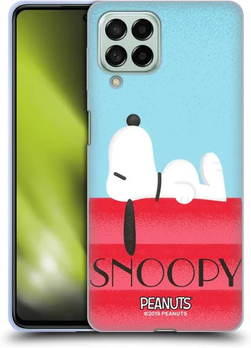 Vista 323 de Head Case Designs Snoopy Deco Dreams - Funda de gel con licencia oficial de Peanuts Blue Pattern [protección de grado militar] compatible con Google