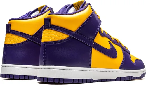 Vista 3 de Nike Hombres Dunk High Retro DD1399 500 Lakers - Talla 7, Púrpura (Court PurpleCourt Purple)