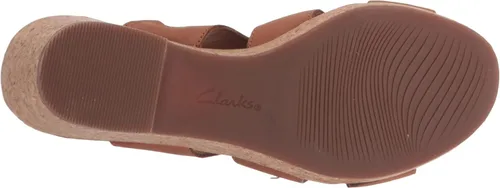 Vista 4 de Clarks - Sandalias de cuña Giselle Beach para mujer