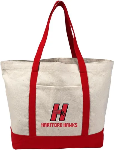 Vista 78 de Campus Lab Bolsa de lona con logotipo primario colegiado con bolsillo externo, bolsa de hombro reutilizable para ir de compras, playa Águilas A&m