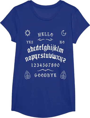 Vista 82 de Camiseta inspirada en la tabla Spirit Board Ouija Asphalt Grey