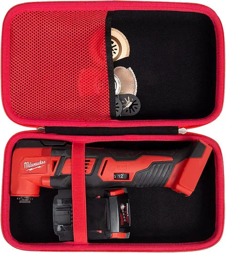 Vista 2 de Funda rígida para batería y cargador Milwaukee M18 de 18 V + herramienta de órbita 2626-20 M18 18V 18,000 OPM