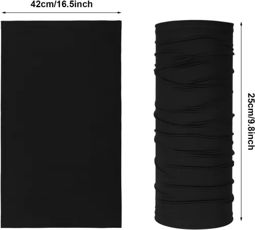 Vista 4 de Geyoga 6 piezas de protección UV para el verano, polaina de cuello refrescante, ropa para la cara, polaina para cuello, bufanda, protector solar
