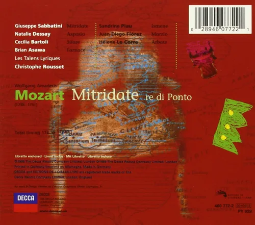 Vista 2 de Mozart Mitridate
