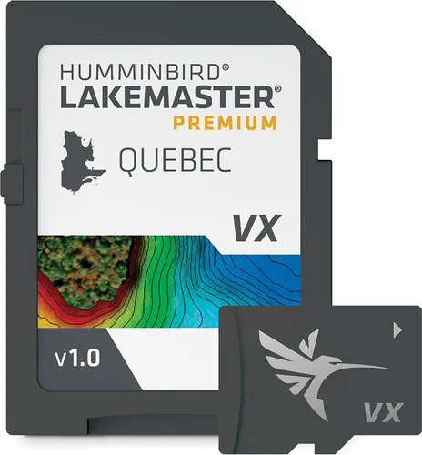 Vista 8 de Humminbird LakeMaster Premium Map SD Card for Fish Finders
