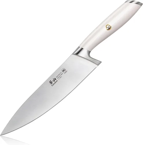 Vista 9 de Cangshan L Series 1026870 Cuchillo de chef forjado de acero alemán de 8