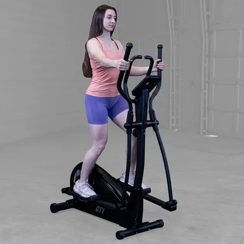 Vista 4 de Best Fitness bicicleta elíptica entrenadora, negro, Unitalla