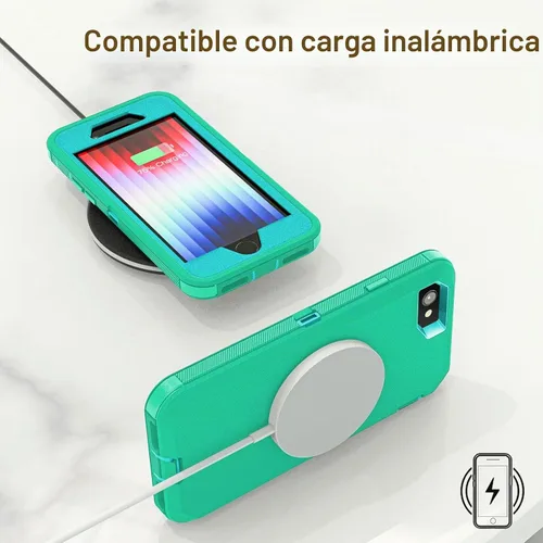 Vista 7 de jaroco Fundas para Dedos para Funda de iPhone SE, Nanofibras Superconductoras de 0.15mm, Sensación Suave, Antisudor con Funda de Teléfono
