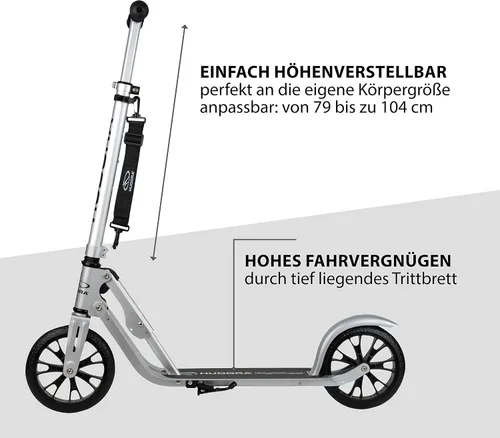 Vista 3 de HUDORA Big Wheel Scooter 205 - Tret-Roller