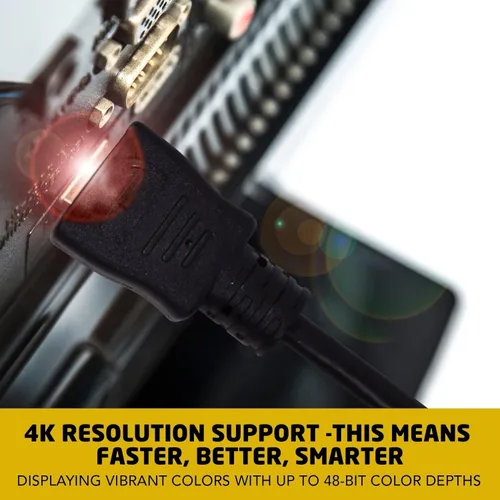 Vista 9 de BRENDAZ Cable micro HDMI a HDMI – 18 Gbps de alta velocidad, 4K a 60 Hz, HDR- Compatible con GoPro Hero, Raspberry Pi 5, 4, EOS R6 M50, cámara Alpha