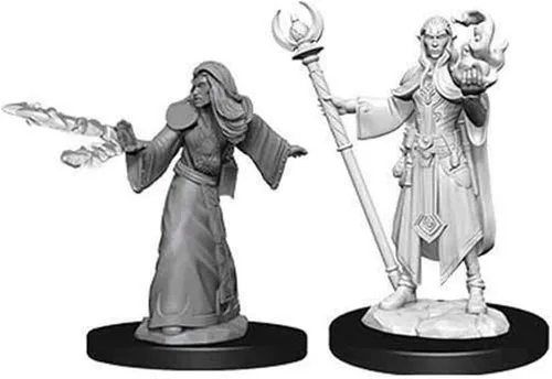 Vista 3 de D&D Nolzur's Marvelous Miniatures - Mago elfo macho