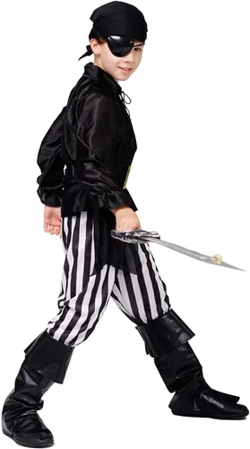 Vista 3 de Disfraz de pirata de Halloween para niños