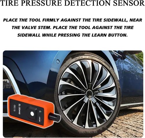 Vista 9 de Herramienta de aprendizaje Beypovk TPMS para sensor de neumático GM, herramienta de programación y entrenamiento del sistema TPMS EL-50448