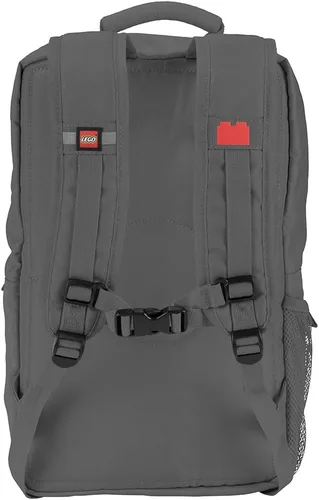 Vista 3 de LEGO Mochila de ladrillo Gris Mochila