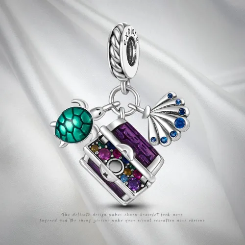Vista 7 de Pandach 925 Sterling Silver Charms Beads fits Charms Bracelets &Necklace for Woman, Constellation Our Lady Dangle Pendant Bead Girl Jewelry Gifts