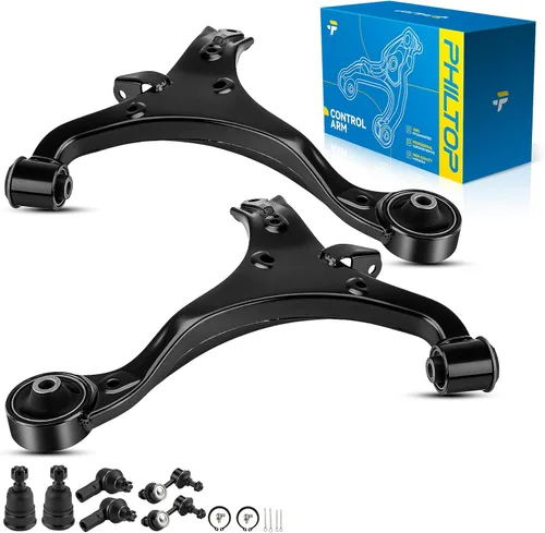 Vista 20 de PHILTOP 6 piezas de brazo de control delantero inferior con barra estabilizadora de rótula para Nissan Rogue 2014-2020 Rogue Sport 2017-2022 Qashqai