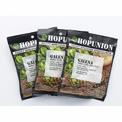 Vista 2 de Home Brew Ohio US Galena Pellet lúpulo 3 oz.