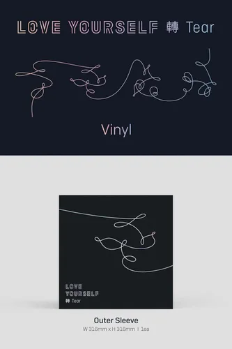 Vista 2 de Ámate a ti mismo: Álbum Tear BTS [LP ver.]+Beneficios de pre-pedido+Regalos inspirados en BolsVos K-POP