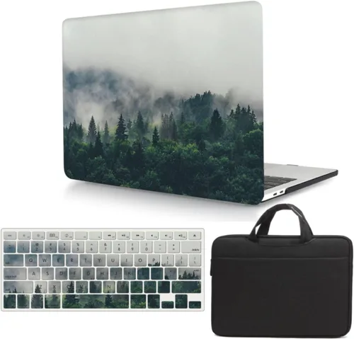 Vista 25 de Carcasa para laptop compatible con MacBook Air 2024-2023 de 15 pulgadas modelo A3114 A2941 con chip M3/M2 y pantalla de retina líquida, funda