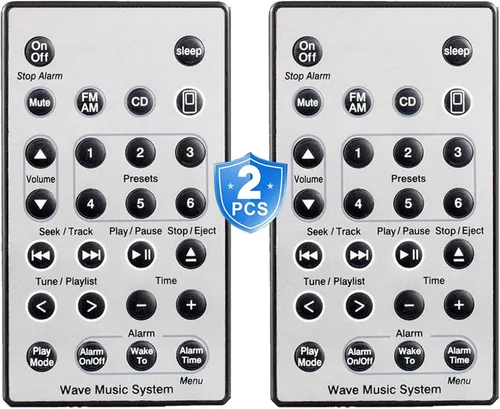 Vista 48 de Control remoto de repuesto para control remoto Polk FR1, compatible con sistema de altavoces de barra de sonido Polk Audio FR1 RE9520-1 DSB1 D581