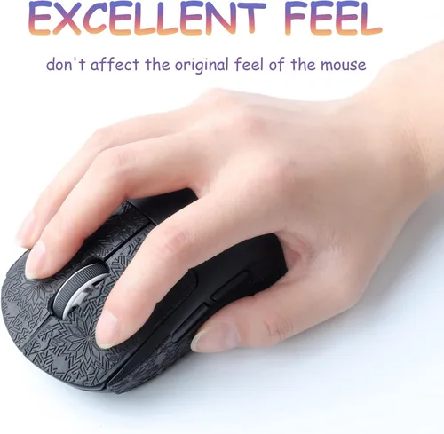 Vista 7 de JOMKIZ Cinta de agarre antideslizante para mouse Logitech G PRO X Superlight Wireless Gaming Mouse Skin resistente al sudor, fácil de aplicar, kit