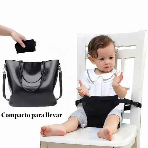 Vista 5 de Asiento de arnés de bebé para silla alta, cinturón de seguridad