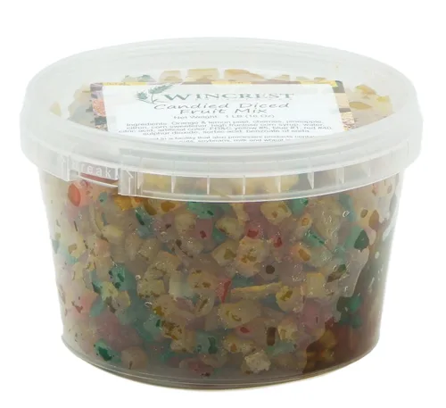 Vista 2 de Mezcla de frutas confitadas (Special Mello) ~ Recipiente de 1 libra