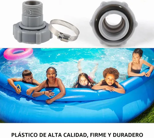 Vista 7 de Drenaje de piscina para piscinas Coleman/sobre el suelo/Bestway Id1.5 pulgadas, adaptador de manguera de drenaje, enchufe de drenaje para conectar a