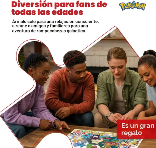 Vista 6 de Buffalo Games - Rompecabezas de Pokémon, 300 piezas