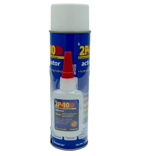 Vista 3 de FastCap 2P-10 Super Glue combo de adhesivo, de 2.25 onzas de grosor + activador de 12 onzas
