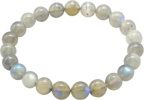 Vista 174 de Amazing Gemstone Crystal Bracelet for Women Men's Gifts - Protection Healing Crystal Bracelet - 8mm Gemstone Beaded Stretchable Bracelet Pulseras