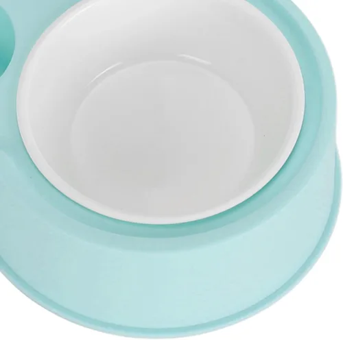 Vista 9 de Dispensador de agua para cachorros, alimentador automático doble para gatos, dispensador de agua para mascotas, dispensador de agua para gatos