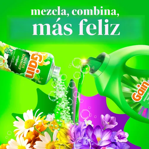 Vista 7 de [Usado] Gain Detergente líquido para ropa con defensa del olor, aroma Moonlight Breeze, jabón de lavandería para lavadoras HE, 60 onzas líquidas, 45